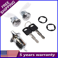 Ignition &Door Lock Cylinder Set For Bronco Ford Pickup F150 F250 F350 1992-1995 picture