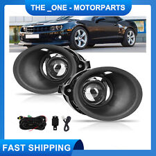 Front Bumper Fog Lights Lamps W/Switch Clean Lens For 14-15 Chevy Camaro 3.6L V6 picture