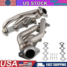 Stainless Steel Exhaust Shorty Tube Headers Fit For 2004-2010 Ford F150 5.4L V8 picture