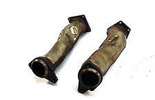 2013 MERCEDES ML550 (W166) 4.6L TURBO M278 ENGINE EXHAUST MANIFOLD PIPE SET 2 picture