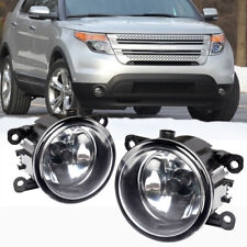 For Ford Explorer 2011-2015 Clear Lens Pair Bumper Fog Light Lamp OE Replacement picture