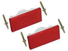 1970-77 Maverick Rear Side Marker Lamp Pair Red Galaxie Comet Ford New picture