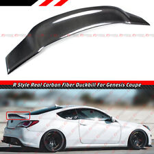 FOR 2010-2016 GENESIS COUPE KDM R STYLE CARBON FIBER DUCKBILL TRUNK SPOILER WING picture