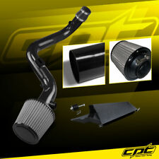 For 10-13 Golf GTi TSI MK6 2.0T 2.0L Black Cold Air Intake +  Black Filter Cover picture