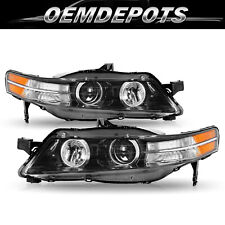 Left & Right Side For 2007-2008 Acura TL Type-S Model Headlights 07-08 headlamps picture