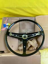 Steering wheel Opel admiral / diplomat A black with chrome NEW + ORIGINAL steering wheel picture