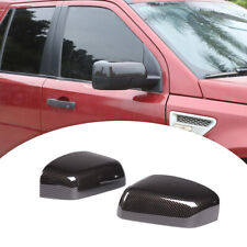 Carbon ABS Rearview Side Mirror Cover  For Land Rover Freelander 2 2007-2012 2PC picture
