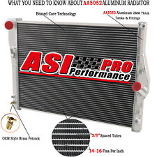 ASI 3 Row Aluminum Radiator For 2006-2013 BMW 128i 135i 325i 328i 330i Z4 Series picture