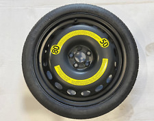1J0601027M 2000-2010 AUDI TT Compact Spare Wheel Rim Tire 18x3 1/2 125/70R18(JP) picture