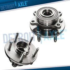 Pair Front Wheel Hub & Bearings for 2010 - 2019 Ford Taurus Flex Lincoln MKS MKT picture