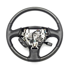 Lexus SC300 IS300 GS300 ES SC IS GS Windom OEM Black Leather Wood Steering Wheel picture