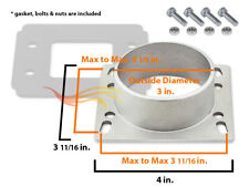 Mass Air Flow Sensor Intake Adapter Plate For 90-93 ES250/ES300 2.5L 3.0L V6 picture
