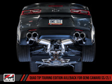AWE 16-19 Chevrolet Camaro SS Axle-back Exhaust - Touring Edition (Quad Chrome picture