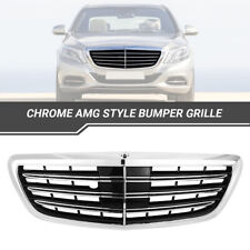 For Mercedes Benz S-Class W222 2014-2020 Chrome Front Bumper Grill S400/450 S500 picture