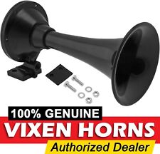 VIXEN HORNS TRAIN AIR HORN TRUMPET BLACK FOR TRUCK/CAR/SUV LOUD SOUND DB XSMALL picture