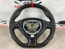 Carbon Fiber Red Stitch Steering Wheel for 07-13 Infiniti G37 2656 picture