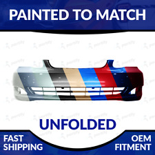 NEW Painted Unfolded Front Bumper For 2005 2006 2007 2008 Toyota Corolla CE/LE picture