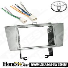 95-8212 Double Din Car Stereo Mount & Wires for Solara, Radio Install Dash Kit picture