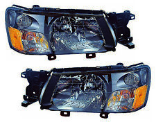 For 2003-2004 Subaru Forester Headlight Halogen Set Driver and Passenger Side picture