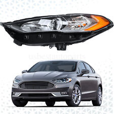LH Left Driver Side Headlight W/LED DRL Projector For 2017-2020 Ford Fusion picture