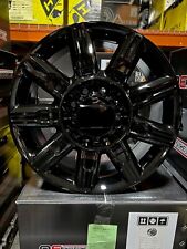 4 New Wheels 2023 GMC Sierra AT4 OE Replica 20x8.5 Gloss Black 8x6.5 GMC2500 picture