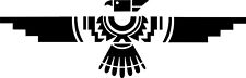 Thunderbird Native American Vinyl Decal Indian Tribal Car Truck + Buy 1 Get 1 picture