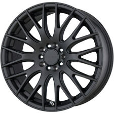 1 New Flat Black Full Painted 16X7 38 5-112/120 Drag DR-69 Wheel picture