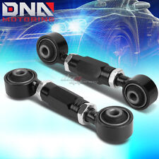 FOR 88-00 CIVIC/CRX/DEL SOL/DC BLACK ADJUSTABLE REAR LOWER TOE CONTROL ARM/BAR picture