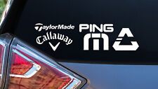 TaylorMade Callaway Ping Travis Mathew Cuater Golf Sticker Decals picture