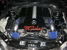 Blue Dual Air Intake Kit For 1999-2005 Mercedes Benz S320 3.2L V6 W220 picture
