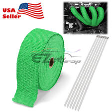 Green Exhaust Pipe Insulation Thermal Heat Wrap 2