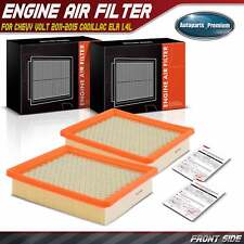 2x Engine Air Filter for Chevrolet Volt 2011-2015 Cadillac ELR 2014-2016 L4 1.4L picture