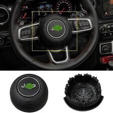 For Jeep Wrangler JL JT 2018-2024 Driver Side Steering Wheel Horn Button Cover picture