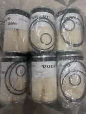6 OEM VOLVO FUEL FILTERS 21737499 ELE MAX STATAPORE 25 MICRON picture