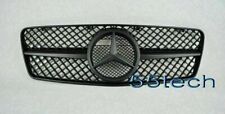 ✅ Mercedes W208 CLK Single FIN Grille Grill CLK320 CLK430 100% Matte Black 97~02 picture