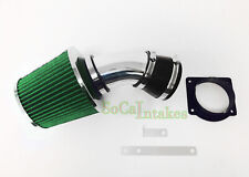 Black Green Air Intake Kit & Filter For 1997-2000 MERCURY MOUNTAINEER 5.0L V8 picture