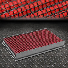 FOR VW CC/EOS/PASSAT/AUDI TT RED REUSABLE/DURABLE ENGINE AIR FILTER INTAKE PANEL picture