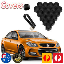 20 Black Wheel Nut Lug Caps Covers for HSV Holden VE Commodore WM VF VE SSV SV6 picture