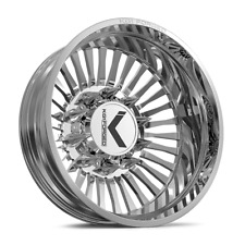 24x8.25 KG1 Forged KD051 Vegas Polished DUALLY REAR Wheel 10x285 (145mm) picture