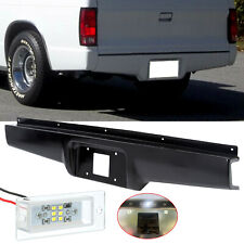 For 1982-1993 S10 S15 PICKUP REAR ROLL PAN + LICENSE LIGHT W/SCREWS picture
