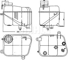 Expansion Tank, coolant for MERCEDES-BENZ:S-CLASS Sedan,S-CLASS,W140, picture