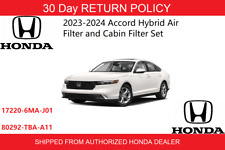 🔥Genuine OEM 2023-2024 Honda Accord HYBRID Engine Filter and Cabin Filter Set🔥 picture