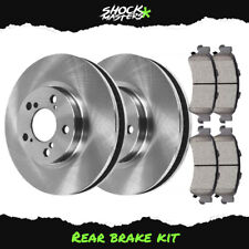 Rear Brake Rotors & Ceramic Pads Kit for 2008-2014 Hyundai Sonata 283mm picture