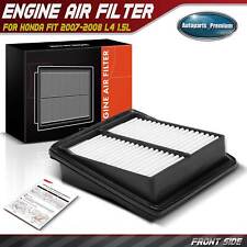 New Engine Air Filter for Honda Fit 2007-2008 L4 1.5L Rigid Panel 17220PWAJ10 picture