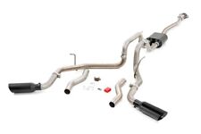 Rough Country Dual Cat-Back Exhaust Blk Tips 99-06 GM 1500 Ext Cab/SB 4.8L/5.3L picture