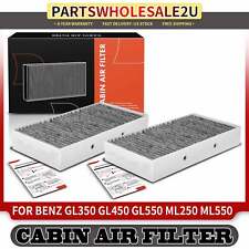 2x Activated Carbon Cabin Air Filter for Mercedes-Benz GL350 GL450 GL550 GLE300d picture