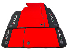 Red Floor Mats For Lamborghini Urus 2018-2024 With Alcantara Leather picture