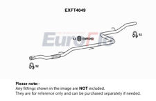 Exhaust Pipe fits FIAT DOBLO 223 1.3D Centre 04 to 10 EuroFlo 51709484 Quality picture