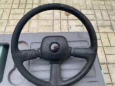 1990-1994 Chevrolet Lumina Euro Sport APV Faux Leather Steering Wheel OEM Gray picture