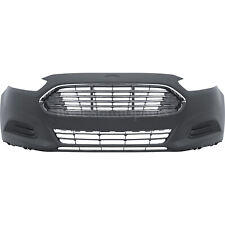 Front Bumper Cover W/Grille Grill Fog Lamp Covers For 2013-2016 Ford Fusion picture